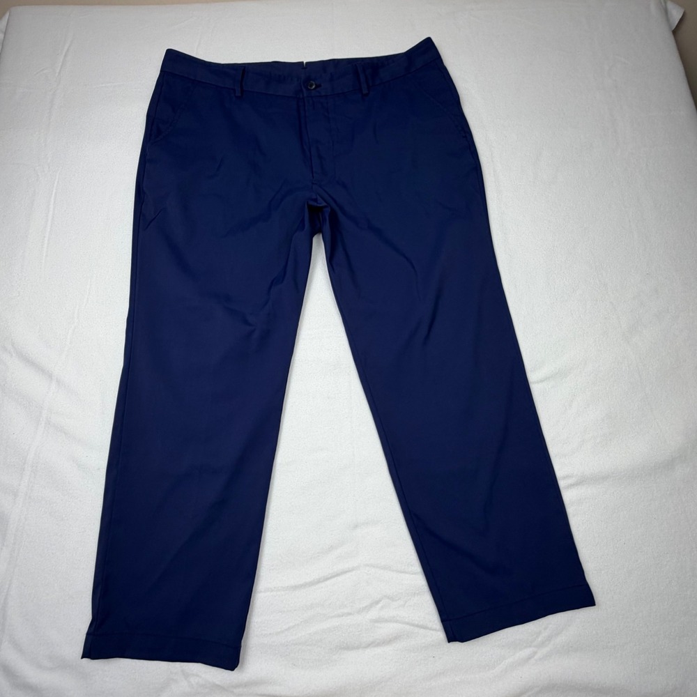 Stantt‎ Performance Golf Pants Mens 37x25.5 Navy Blue Dunton IB Customized Fit